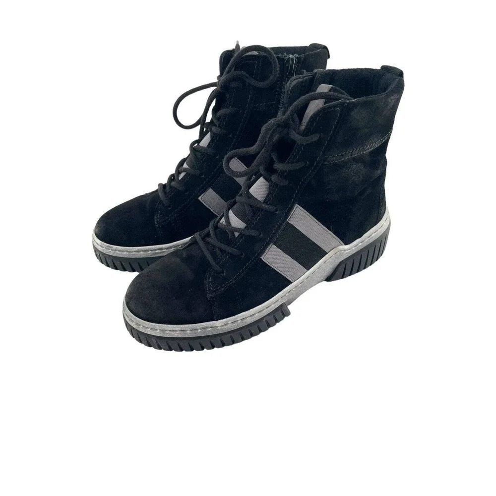 Gabor Women's Damen Sneakers High Top Suede size UK 4 US 6.5